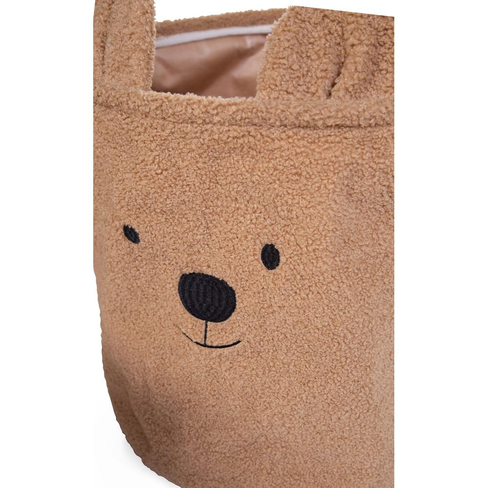Childhome, Pluszowy pojemnik na zabawki 30 x 30 x 30 cm Teddy Bear Childhome, Pluszowy pojemnik na zabawki 30 x 30 x 30 cm Teddy Bear