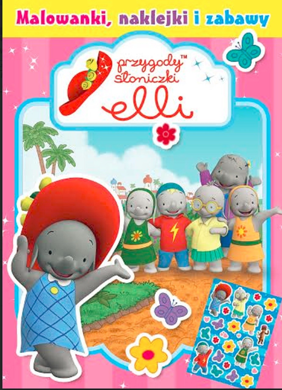 Czytaj maluj i baw się przygody słoniczki elli