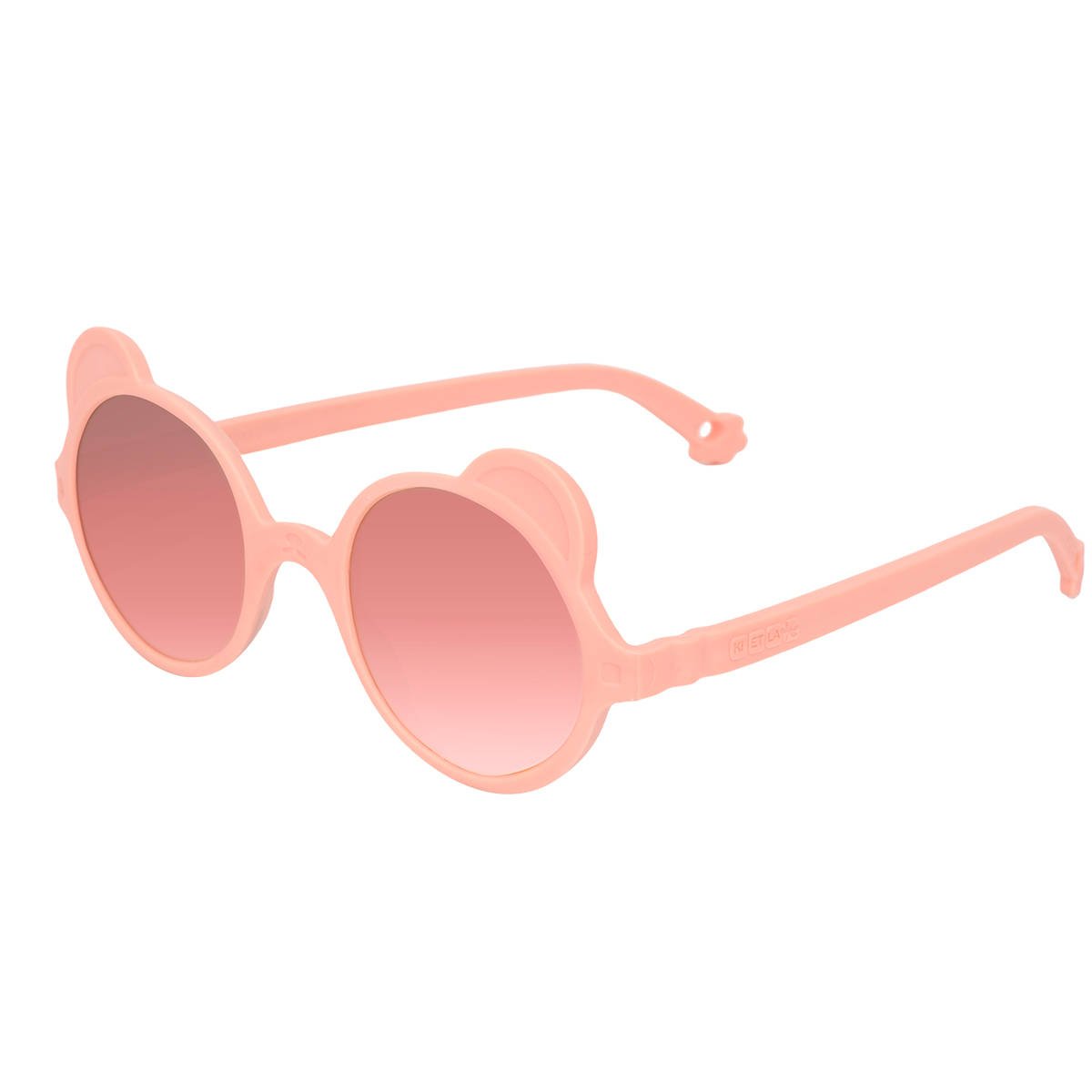 Ki ET LA, Okulary przeciwsłoneczne OURS'ON 2-4 lata Peach Ki ET LA, Okulary przeciwsłoneczne OURS'ON 2-4 lata Peach