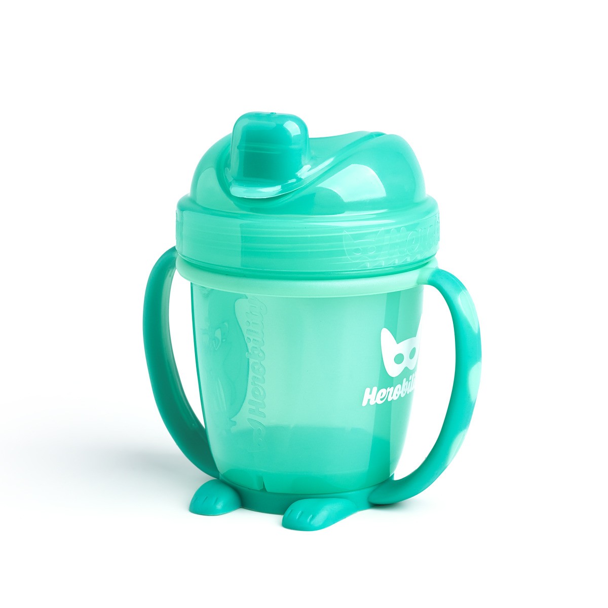 Herobility, Kubek niekapek HeroSippy 140 ml, turkusowy