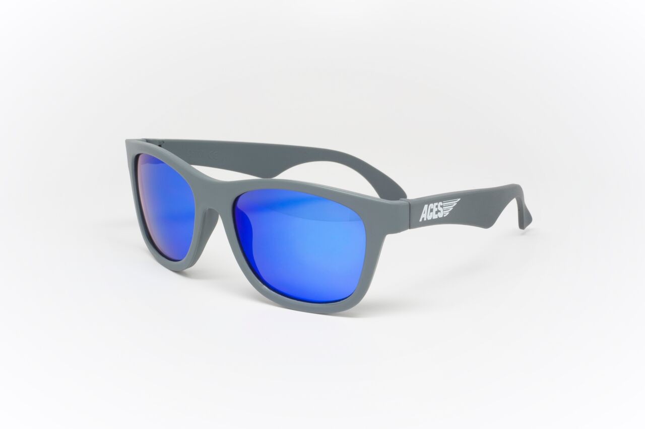 Babiators, Okulary przeciwsłoneczne Aces 7-14 Galactic Gray / Blue Lenses Babiators, Okulary przeciwsłoneczne Aces 7-14 Galactic Gray / Blue Lenses