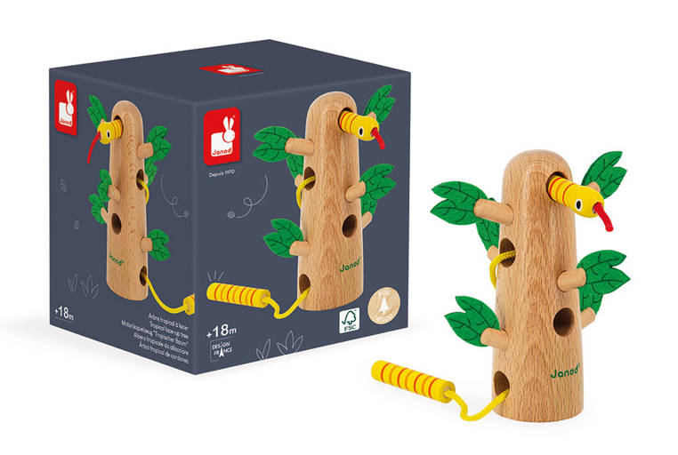 Janod, Drewniana przeplatanka Drzewo Tropik