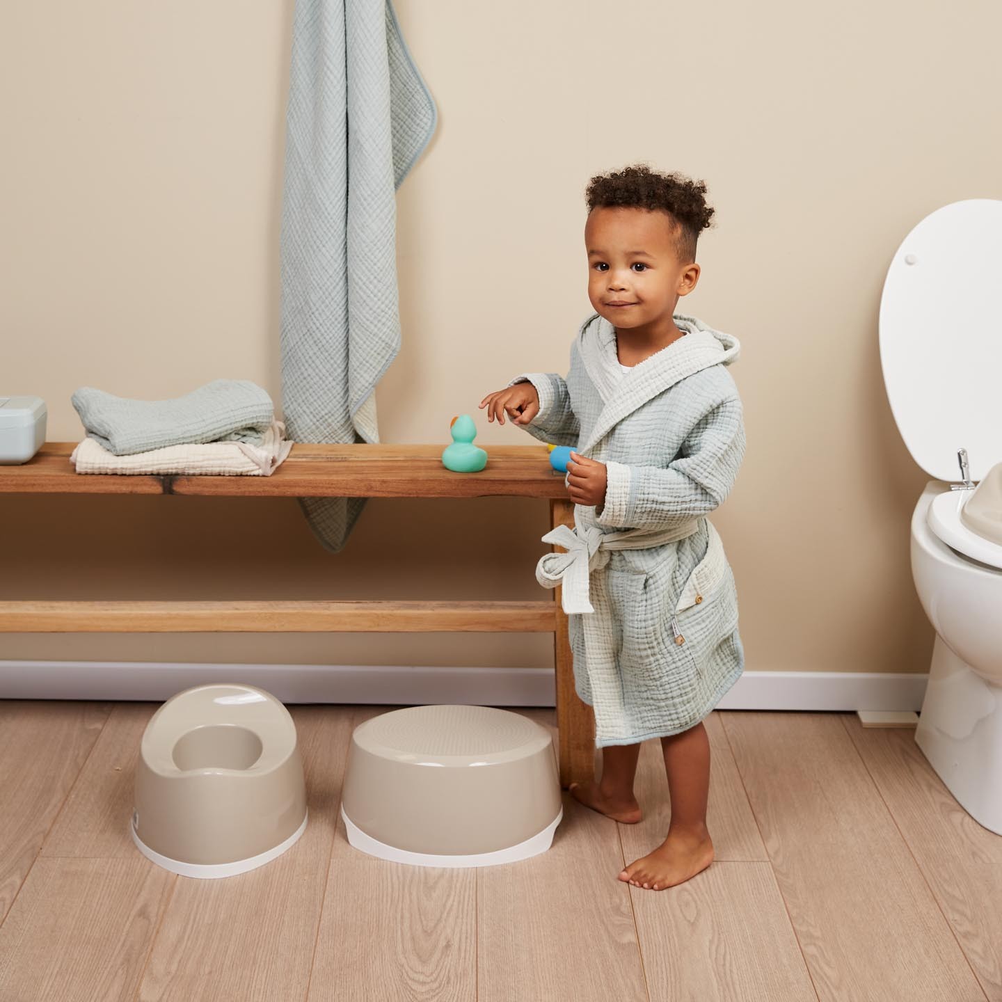 Bebe-Jou, Nakładka treningowa na sedes Taupe