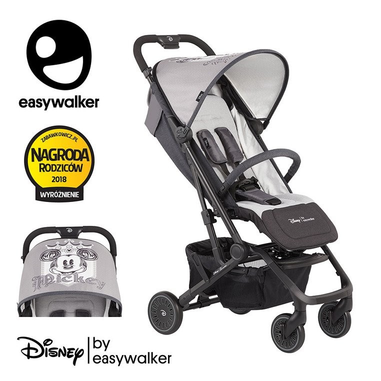 Easywalker, Disney by Easywalker Buggy XS Wózek spacerowy z osłonką przeciwdeszczową Mickey Shield Easywalker, Disney by Easywalker Buggy XS Wózek spacerowy z osłonką przeciwdeszczową Mickey Shield