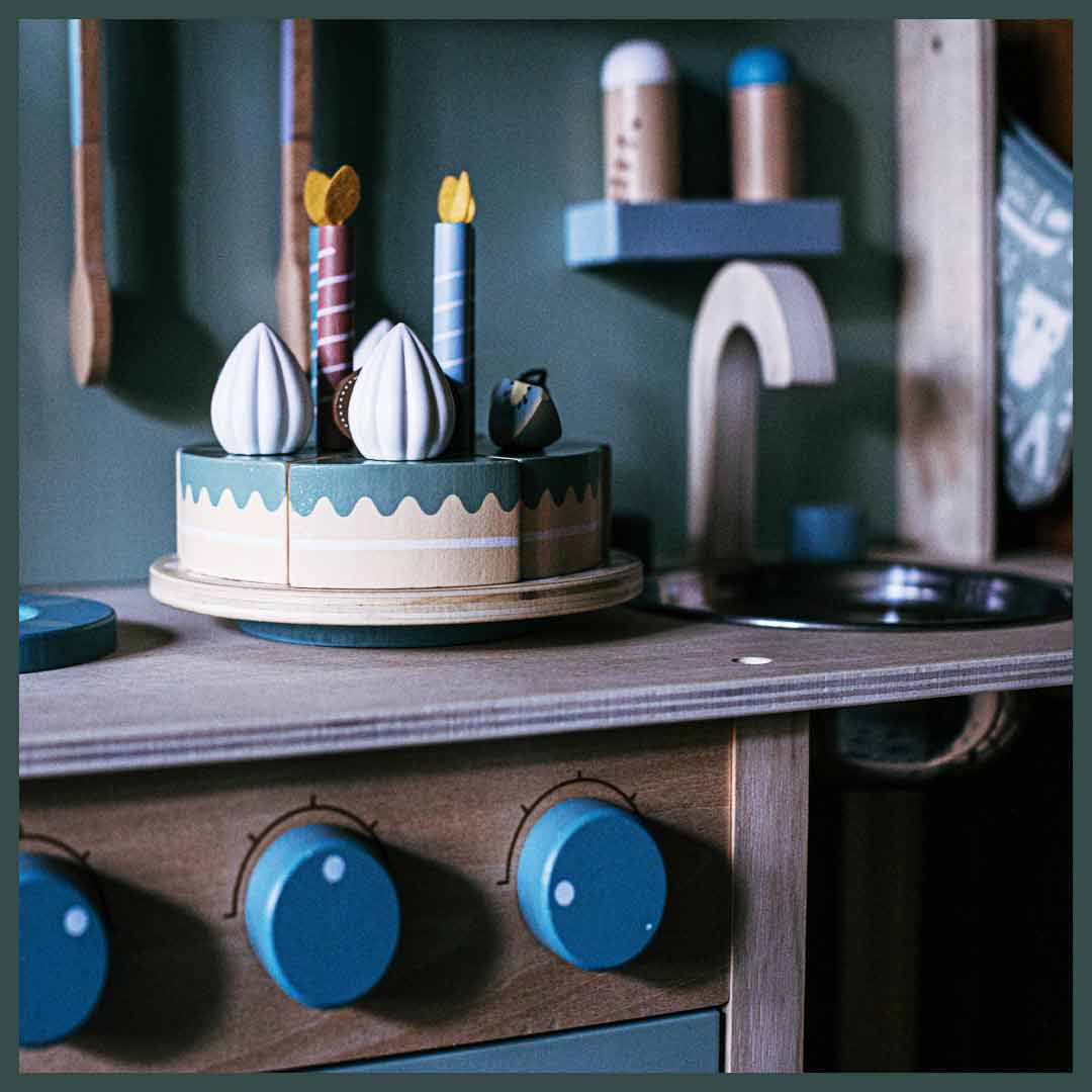 Little Dutch, drewniana kuchnia