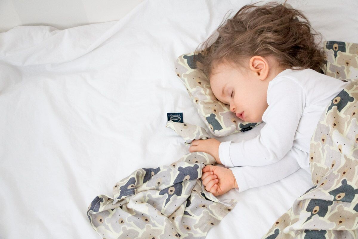 La Millou,  Baby Bamboo Pillow -Unicorn Rainbow Knight