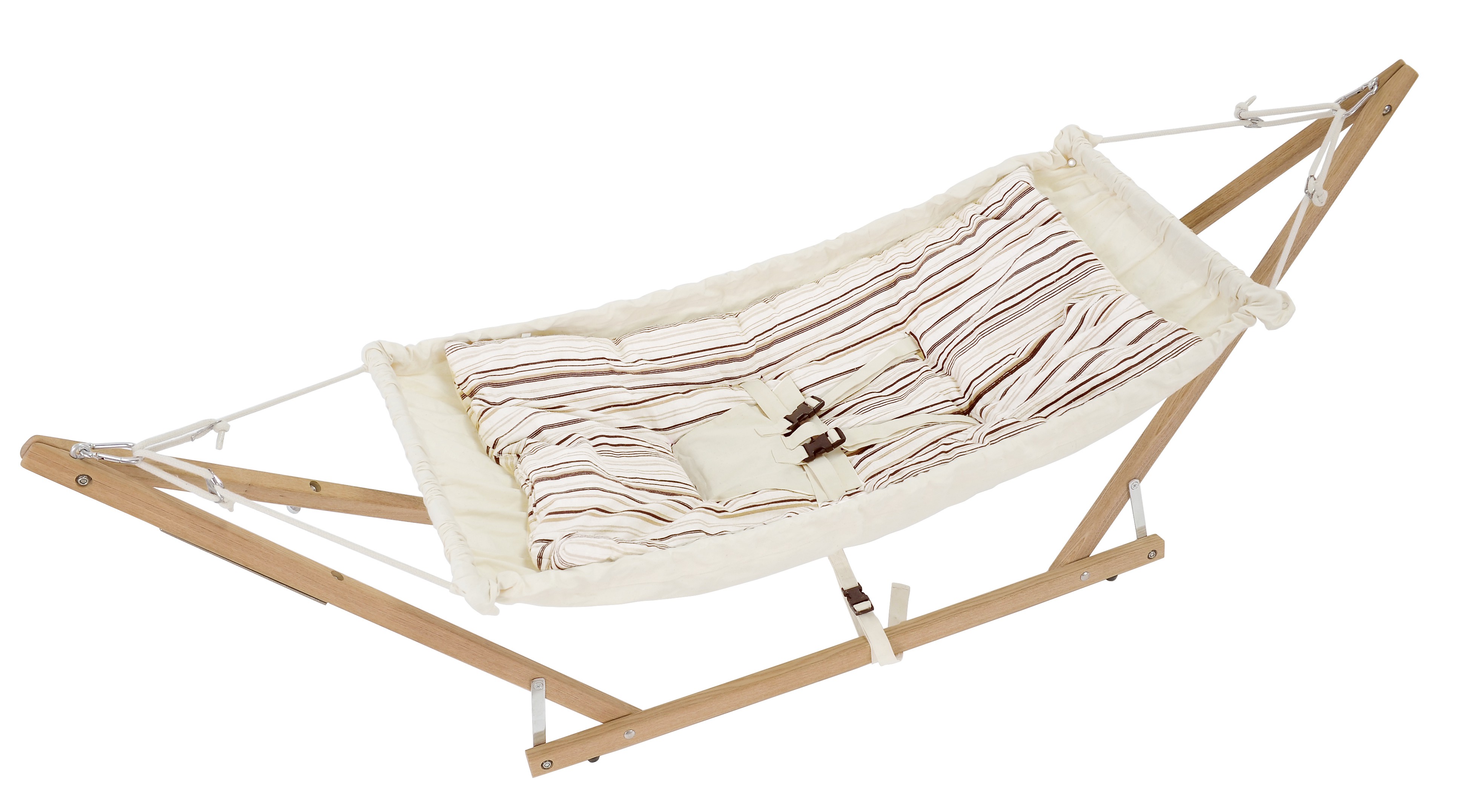 Hamaczek z drewnianym składanym stojakiem Koala