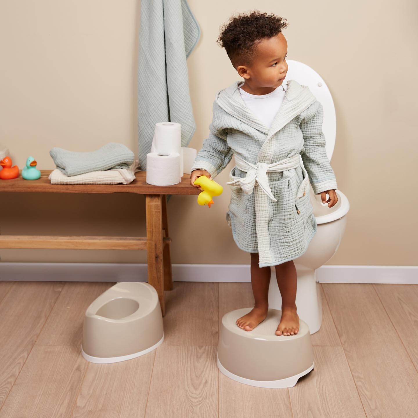 Bebe-Jou, Nakładka treningowa na sedes Taupe