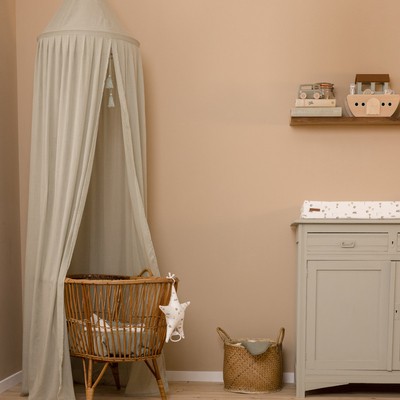 Little Dutch, Otulacz 120 x 120 cm Sailors Bay White Little Dutch, Otulacz 120 x 120 cm Sailors Bay White