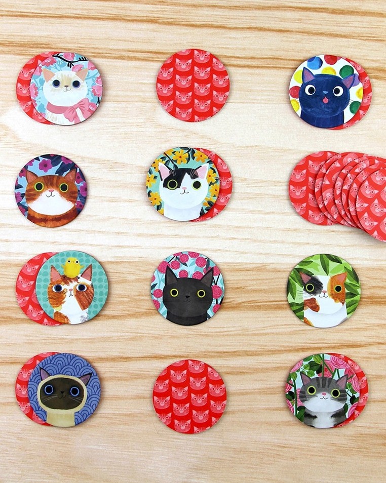 Mudpuppy, Gra Mini Memory Koty