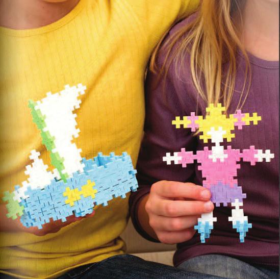 Plus-Plus, Midi 50 PASTEL MAŁY DOMEK Plus-Plus, Midi 50 PASTEL MAŁY DOMEK