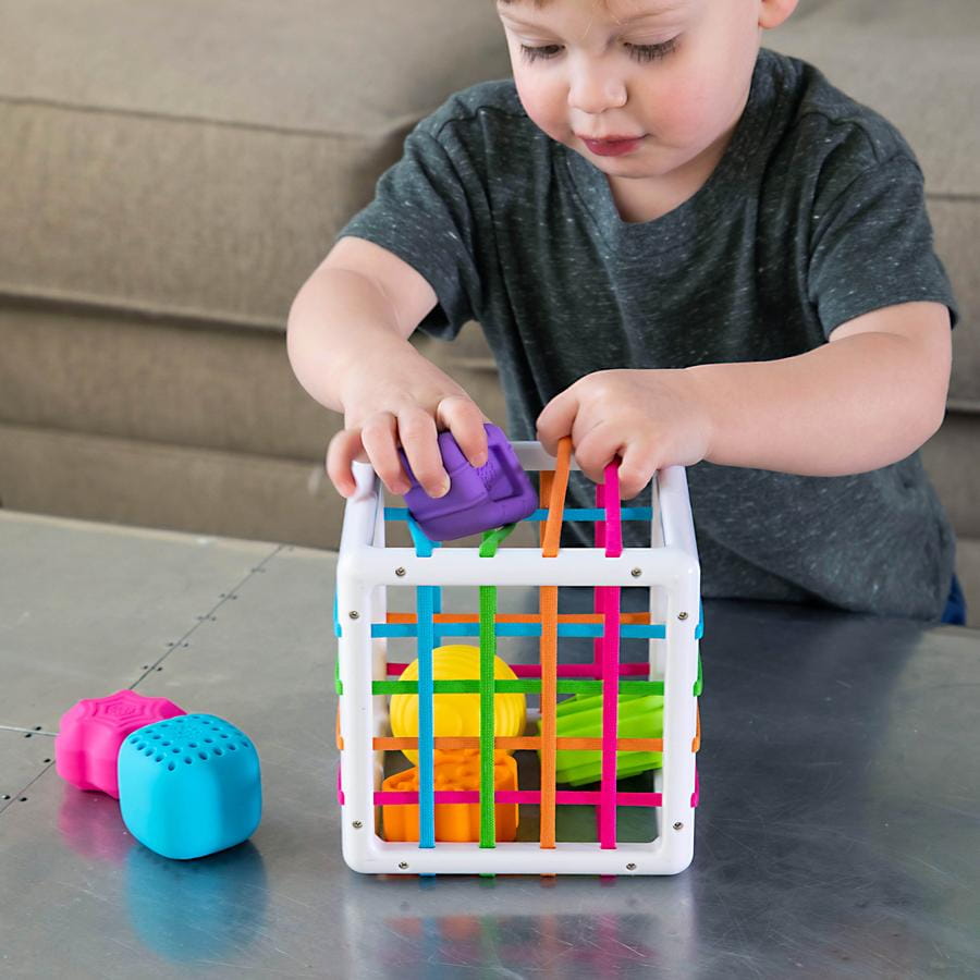 Fat Brain Toy, Elastyczna Kostka InnyBin Fat Brain Toy, Elastyczna Kostka InnyBin