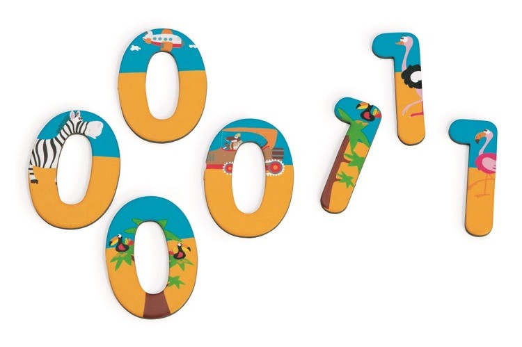 Scratch, Magnetyczne Cyferki Safari Scratch, Magnetyczne Cyferki Safari