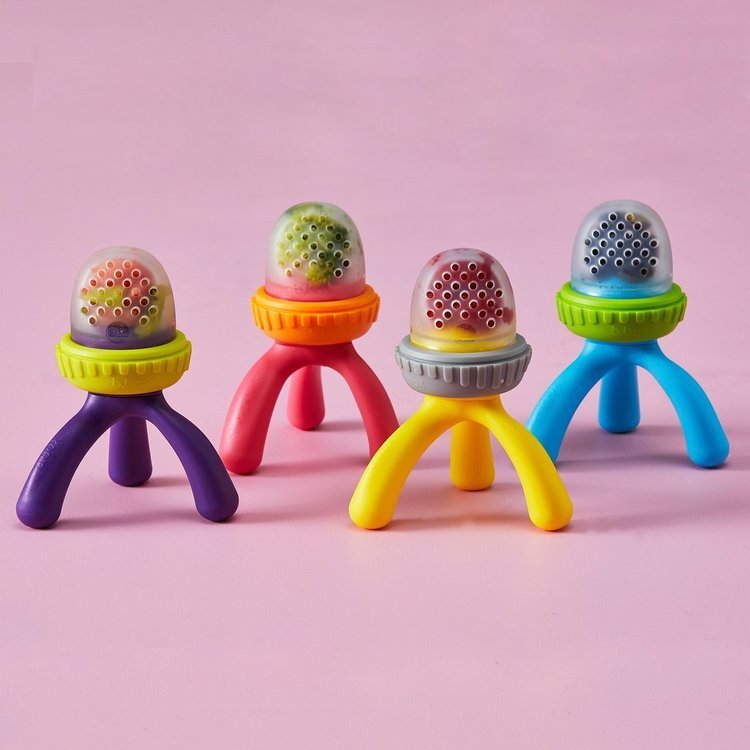 B.Box, Gryzak silikonowy do podawania pokarmu Lemon Sherbet B.Box, Gryzak silikonowy do podawania pokarmu Lemon Sherbet