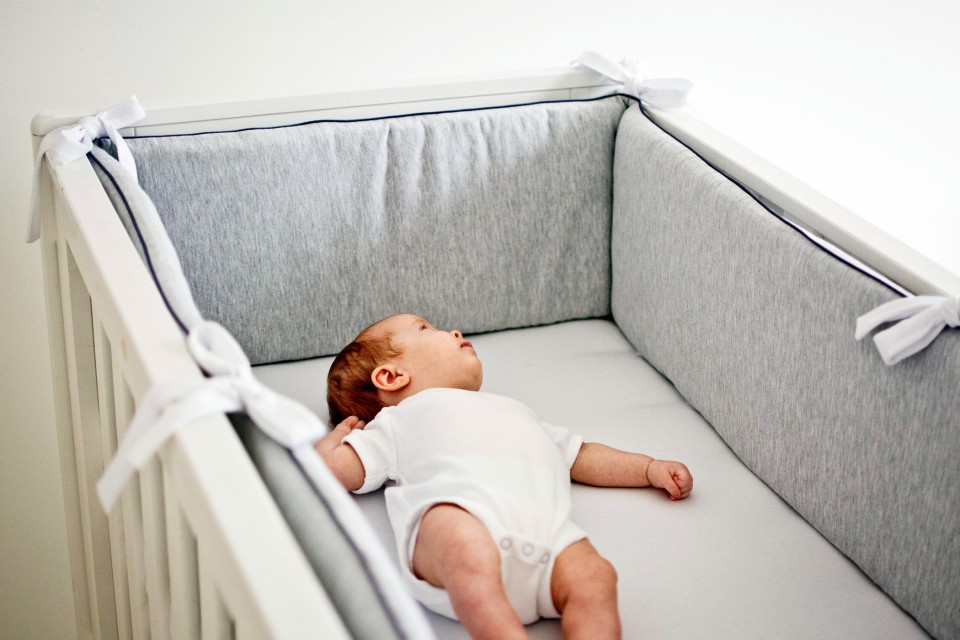 Poofi, prześcieradło bawełniane białe 60x120 cm