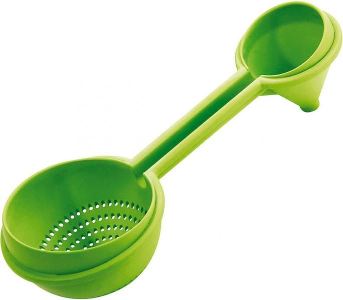 Łopatka z sitkiem i lejkiem Łopatka z sitkiem i lejkiem