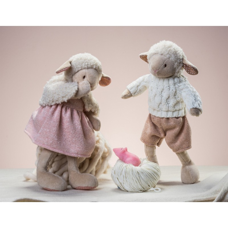 Ragtales, Pluszowa owieczka Dylis 35 cm Ragtales, Pluszowa owieczka Dylis 35 cm