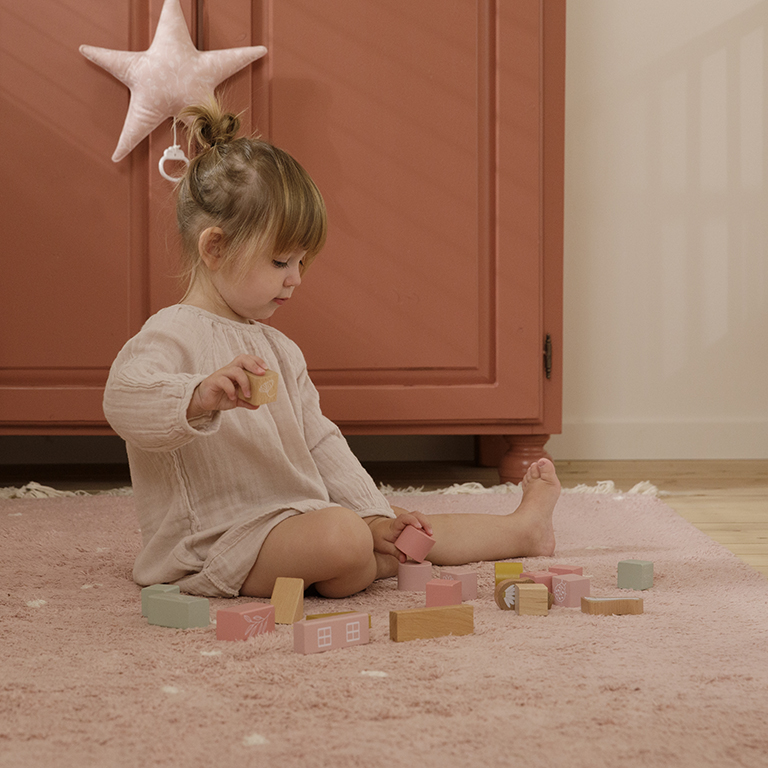 Little Dutch, Zestaw klocków Róż