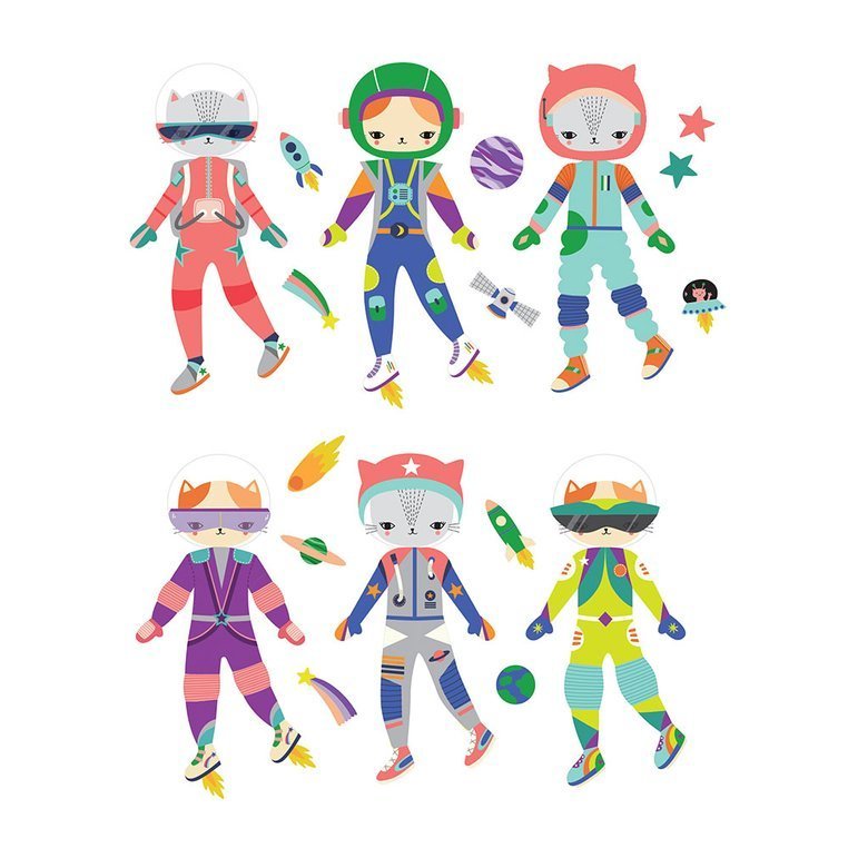 Mudpuppy, Magnetyczne postacie Kosmiczny kot 4+ Mudpuppy, Magnetyczne postacie Kosmiczny kot 4+