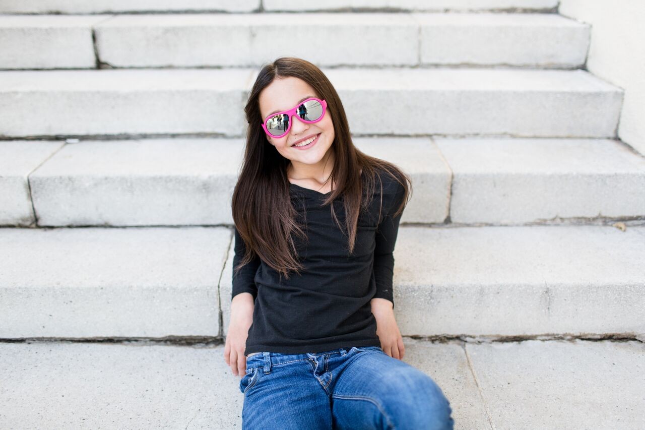 Babiators, Okulary przeciwsłoneczne Aces 7-14 Popstar Pink / Mirror Lens Babiators, Okulary przeciwsłoneczne Aces 7-14 Popstar Pink / Mirror Lens