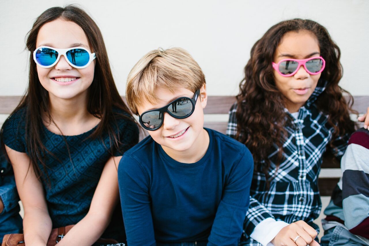Babiators, Okulary przeciwsłoneczne Aces 7-14 Wicked White / Blue Lens Babiators, Okulary przeciwsłoneczne Aces 7-14 Wicked White / Blue Lens