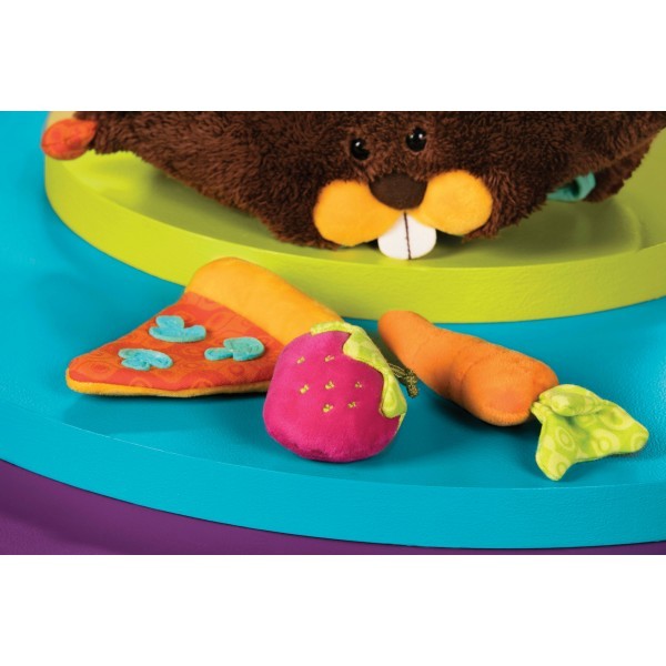 Btoys, Pluszowy bóbr ze smakołykami sensorycznymi w brzuchu - Yumsy Tumsy Btoys, Pluszowy bóbr ze smakołykami sensorycznymi w brzuchu - Yumsy Tumsy