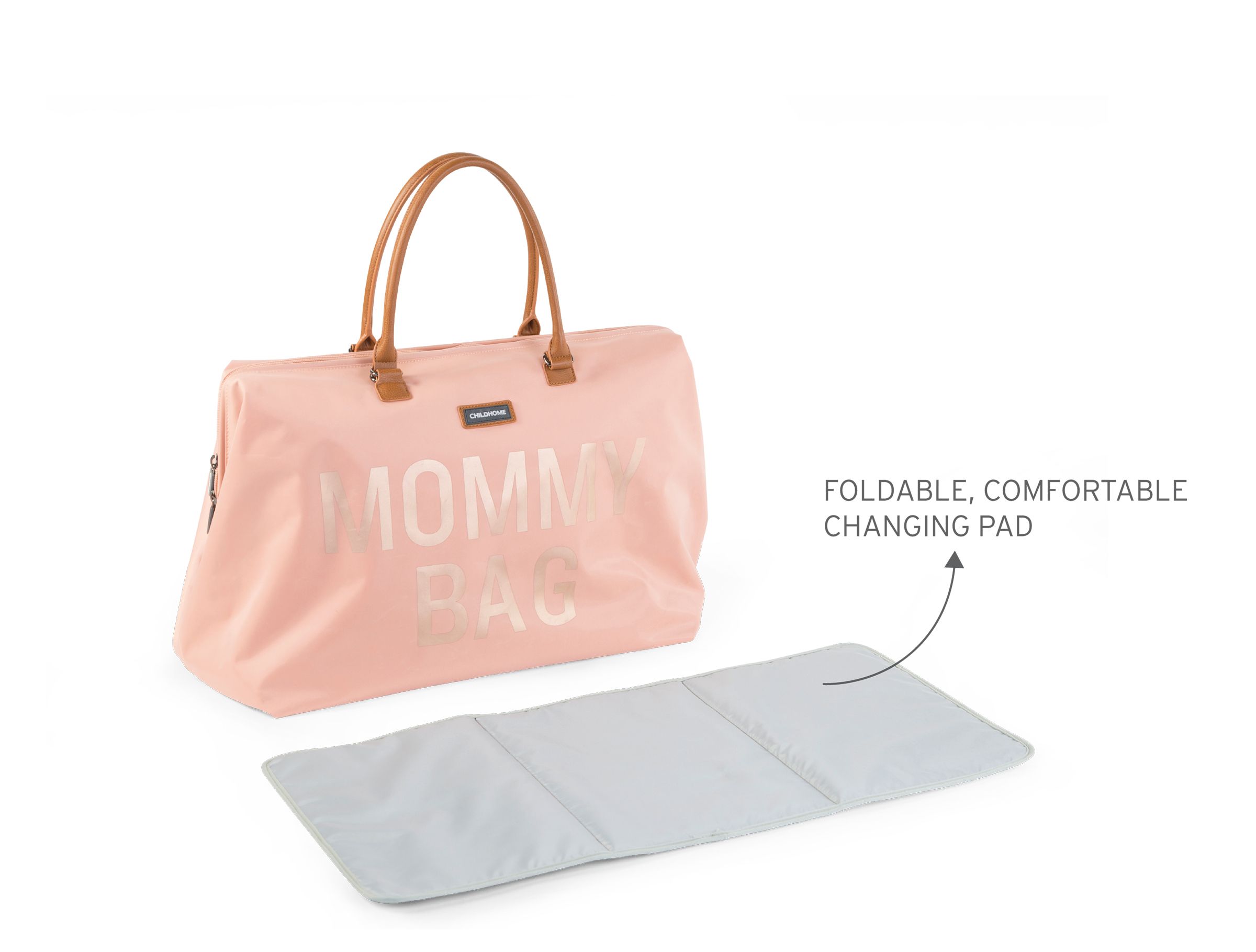 CHILDHOME, Torba podróżna Mommy Bag różowa CHILDHOME, Torba podróżna Mommy Bag różowa
