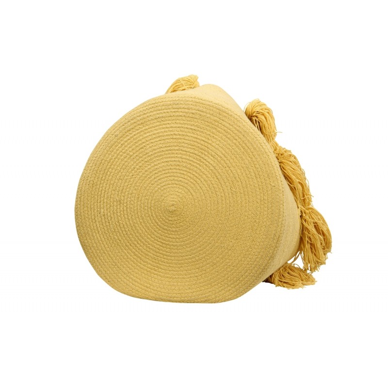 Lorena Canals, Basket Tassels Yellow Lorena Canals, Basket Tassels Yellow