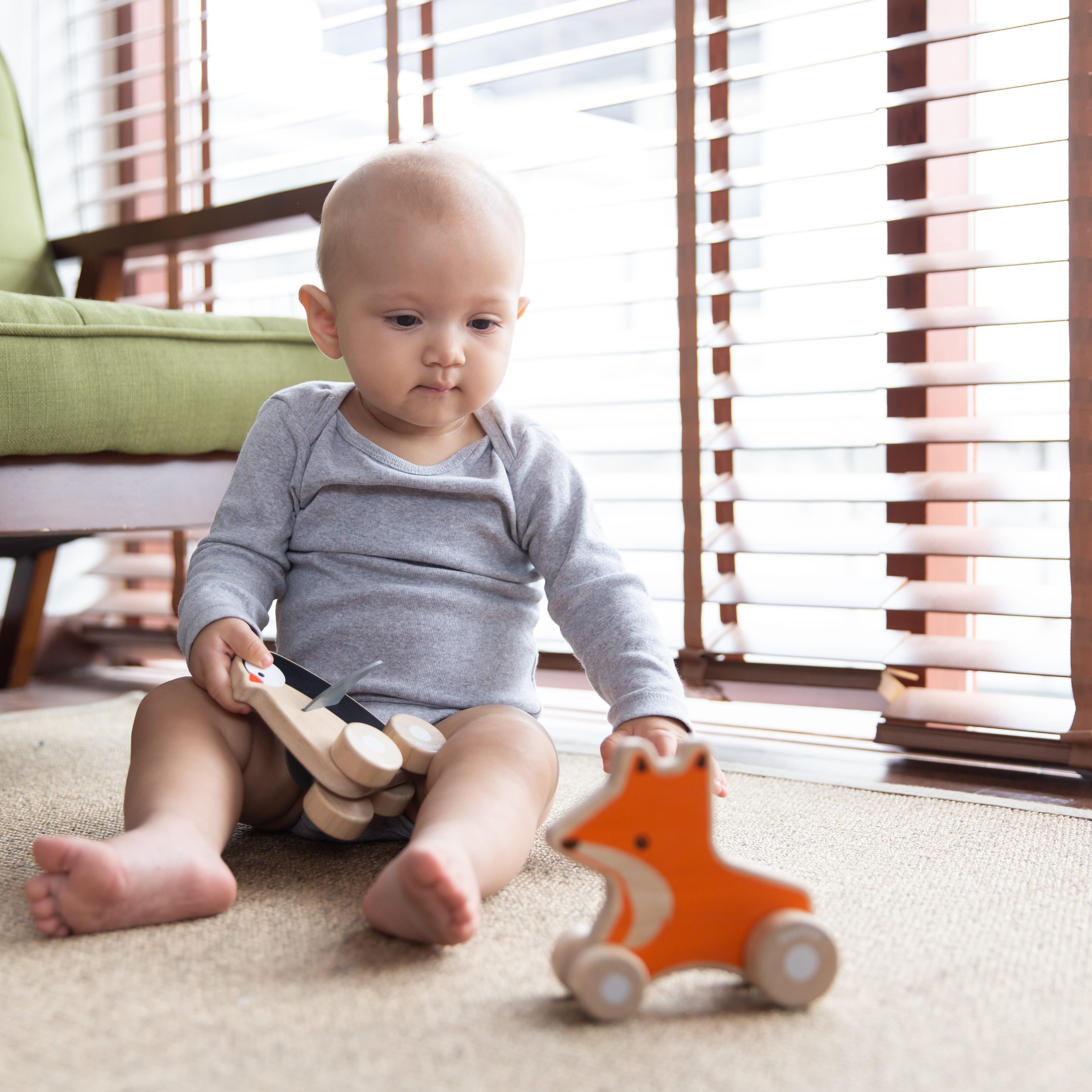 Plan Toys, Lis na kółkach Plan Toys, Lis na kółkach