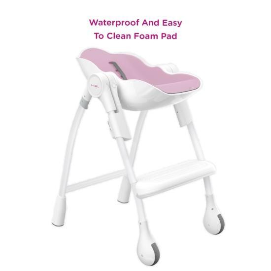 ORIBEL, Krzesełko do karmienia RÓŻOWY KOLEKCJA DELICIOUS  Cocoon ORIBEL, Krzesełko do karmienia RÓŻOWY KOLEKCJA DELICIOUS  Cocoon