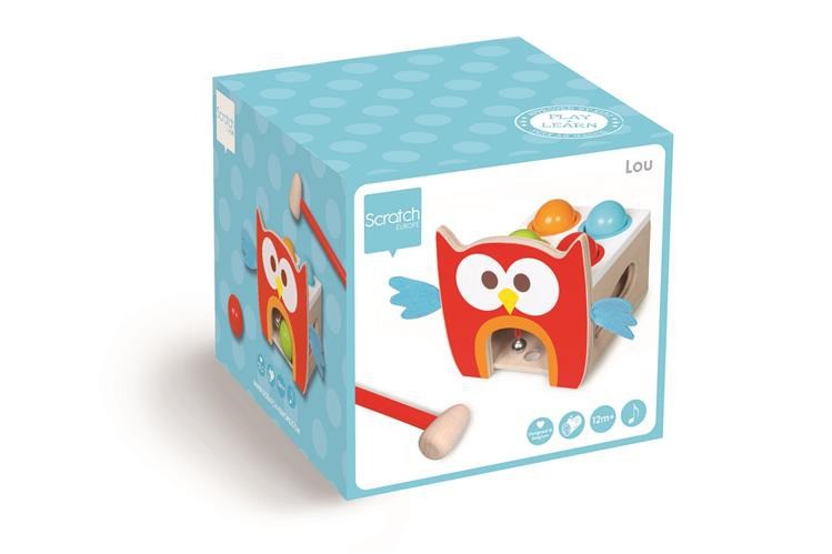 Scratch, Toc - Toc Przebijanka Sowa Scratch, Toc - Toc Przebijanka Sowa