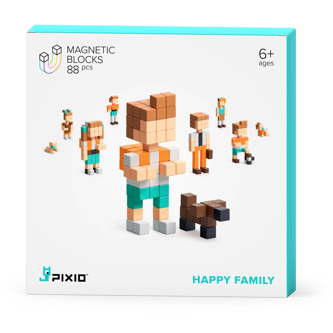 Pixio, Klocki Happy Family Story Series