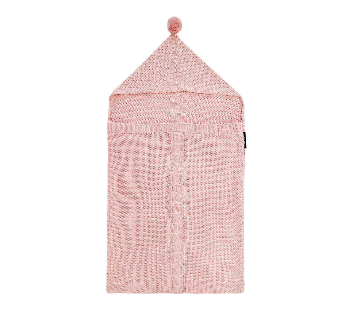 Lullalove, Śpiworek-kocykowy do spania - pudrowy róż Lullavorek Lullalove, Śpiworek-kocykowy do spania - pudrowy róż Lullavorek