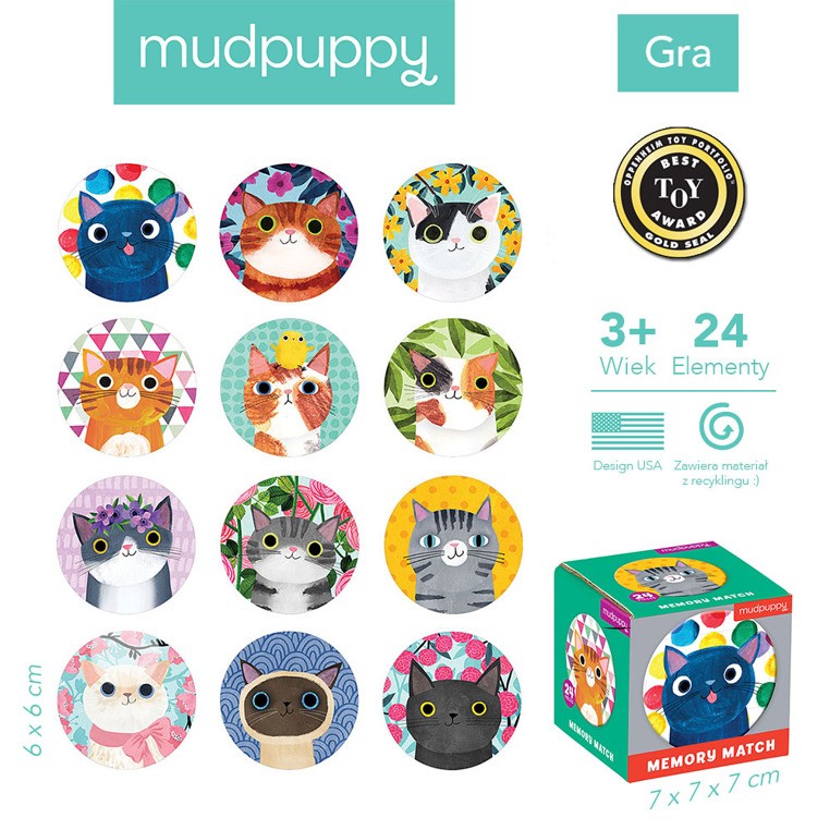 Mudpuppy, Gra Mini Memory Koty