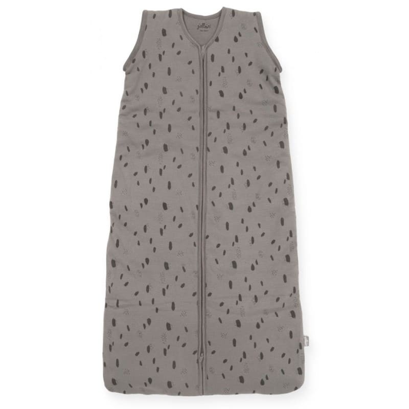 Jollein, Śpiworek niemowlęcy całoroczny 4 pory roku z odpinanymi rękawami Spot STORM GREY 110 cm