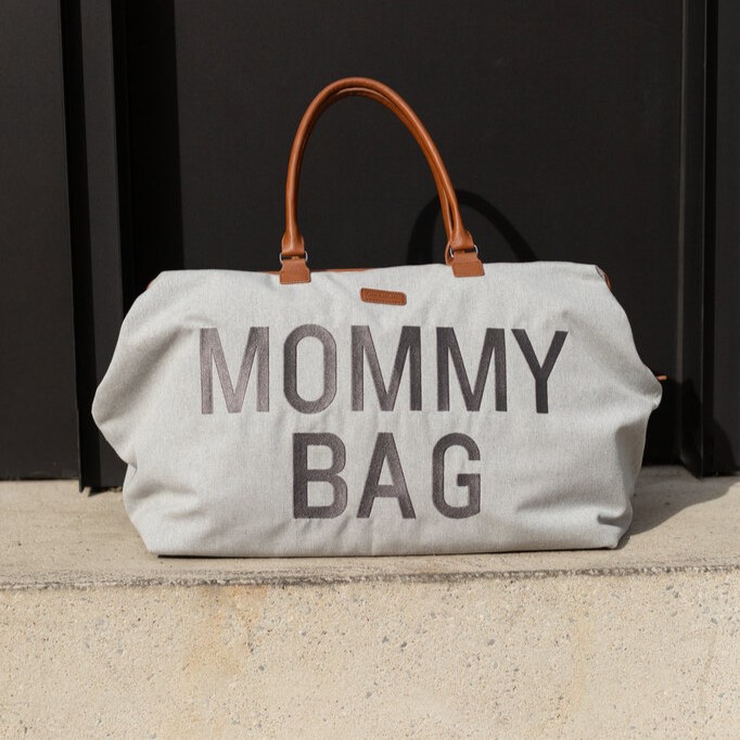 Childhome, Torba Mommy bag Kanwas Szara Childhome, Torba Mommy bag Kanwas Szara