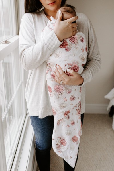 Aden & Anais, Otulacz muślinowy dahlias