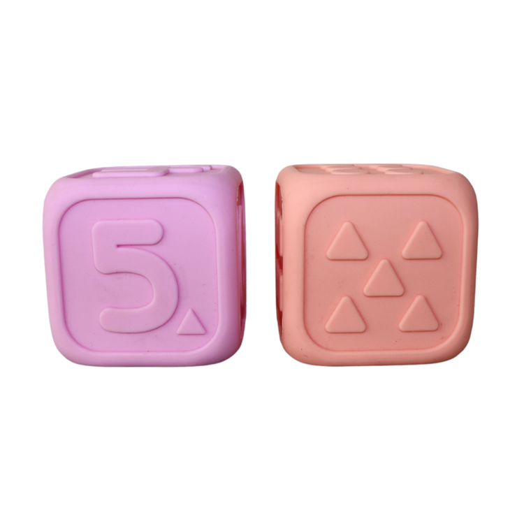 Jellystone Designs, Kostki edukacyjne - guma balonowa i brzoskwiniowa