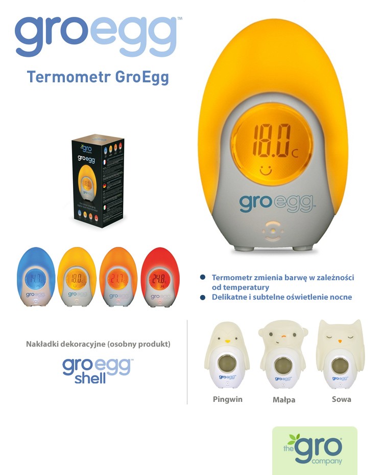 Gro Company, termometr GroEgg