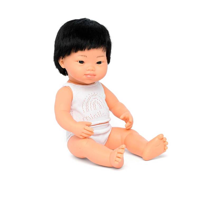 Miniland Doll, Lalka chłopiec Azjata DS 38cm