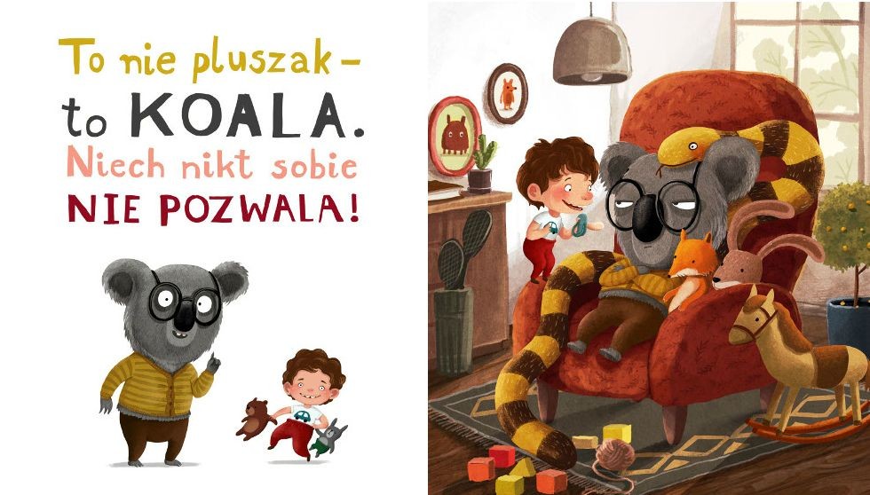 Bajka, "Koala nie pozwala!" Rafał Witek