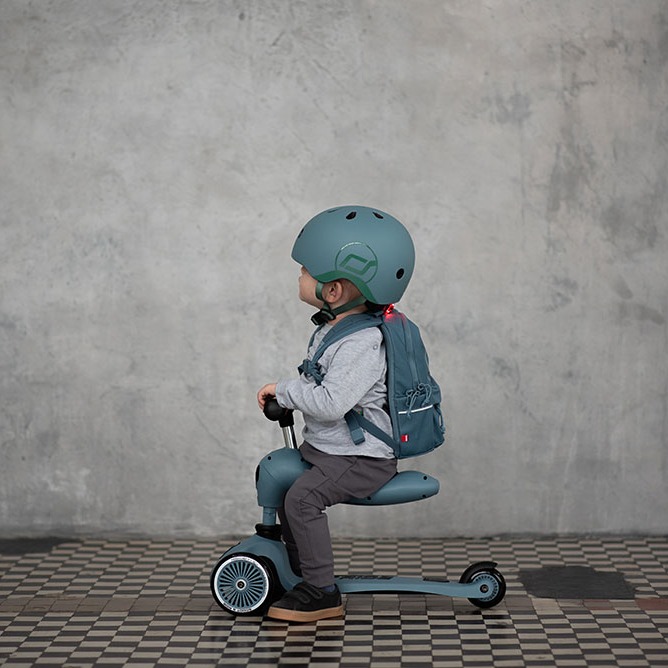 Scootandride, Kask dla dzieci 1-5 lat Steel