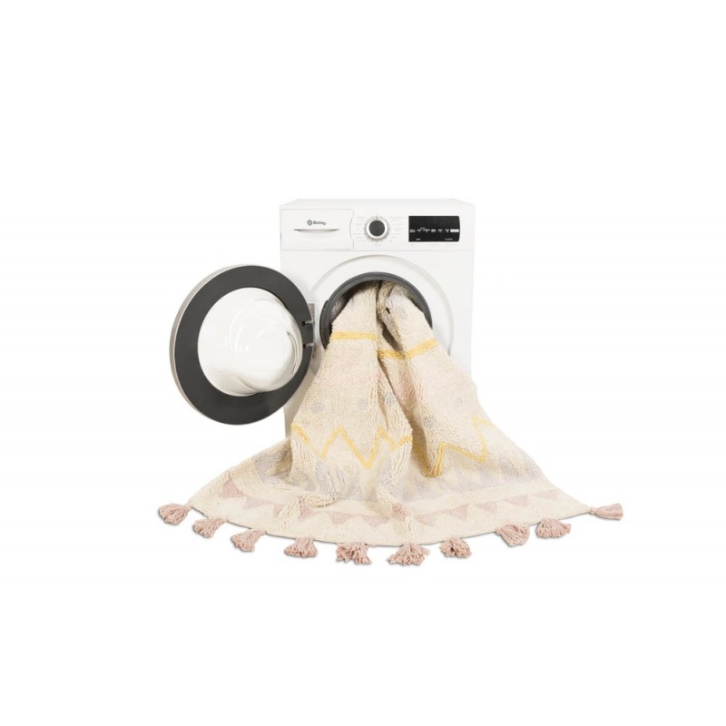 Lorena Canals, Dywan do prania w pralce Azteca Natural - Vintage Nude