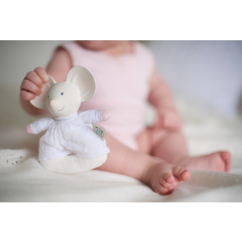 Meiya & Alvin, Organizczny gryzak z grzechotką Meiya Meiya & Alvin, Organizczny gryzak z grzechotką Meiya