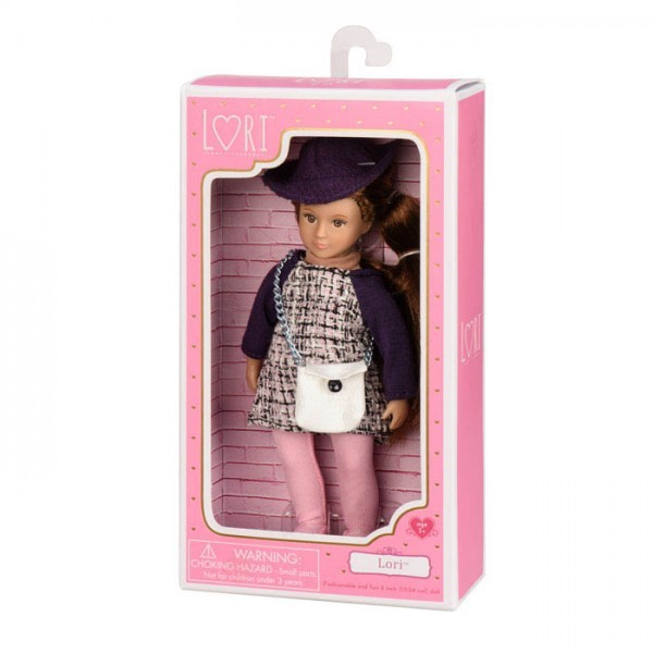 Lori, Lalka LORI - szatynka w fioletowym kapeluszu Lori, Lalka LORI - szatynka w fioletowym kapeluszu