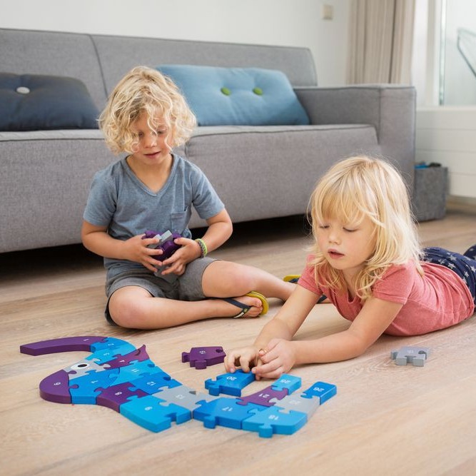 Puzzle Słoń 1-26 Puzzle Słoń 1-26