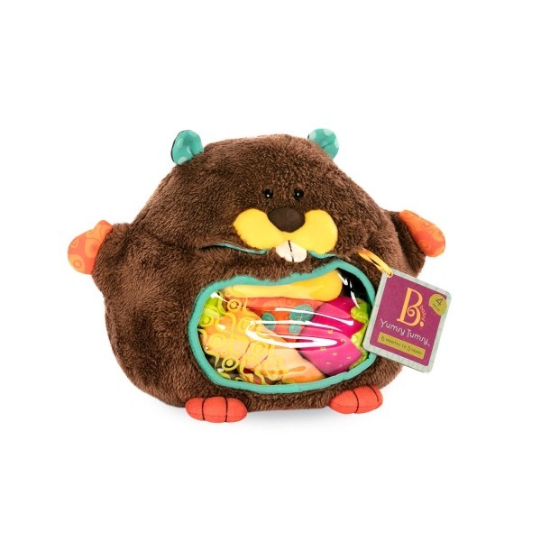 Btoys, Pluszowy bóbr ze smakołykami sensorycznymi w brzuchu - Yumsy Tumsy Btoys, Pluszowy bóbr ze smakołykami sensorycznymi w brzuchu - Yumsy Tumsy