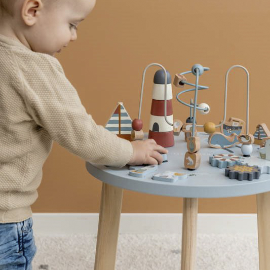 Stolik edukacyjny drewniany Little Dutch Sailors Bay
