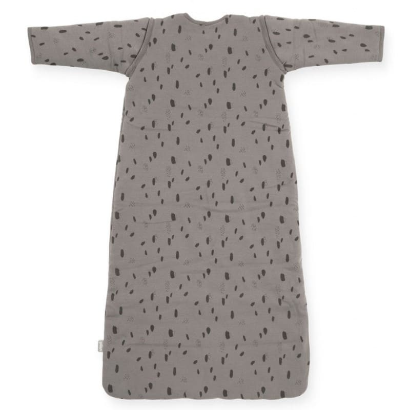 Jollein, Śpiworek niemowlęcy całoroczny 4 pory roku z odpinanymi rękawami Spot STORM GREY 110 cm