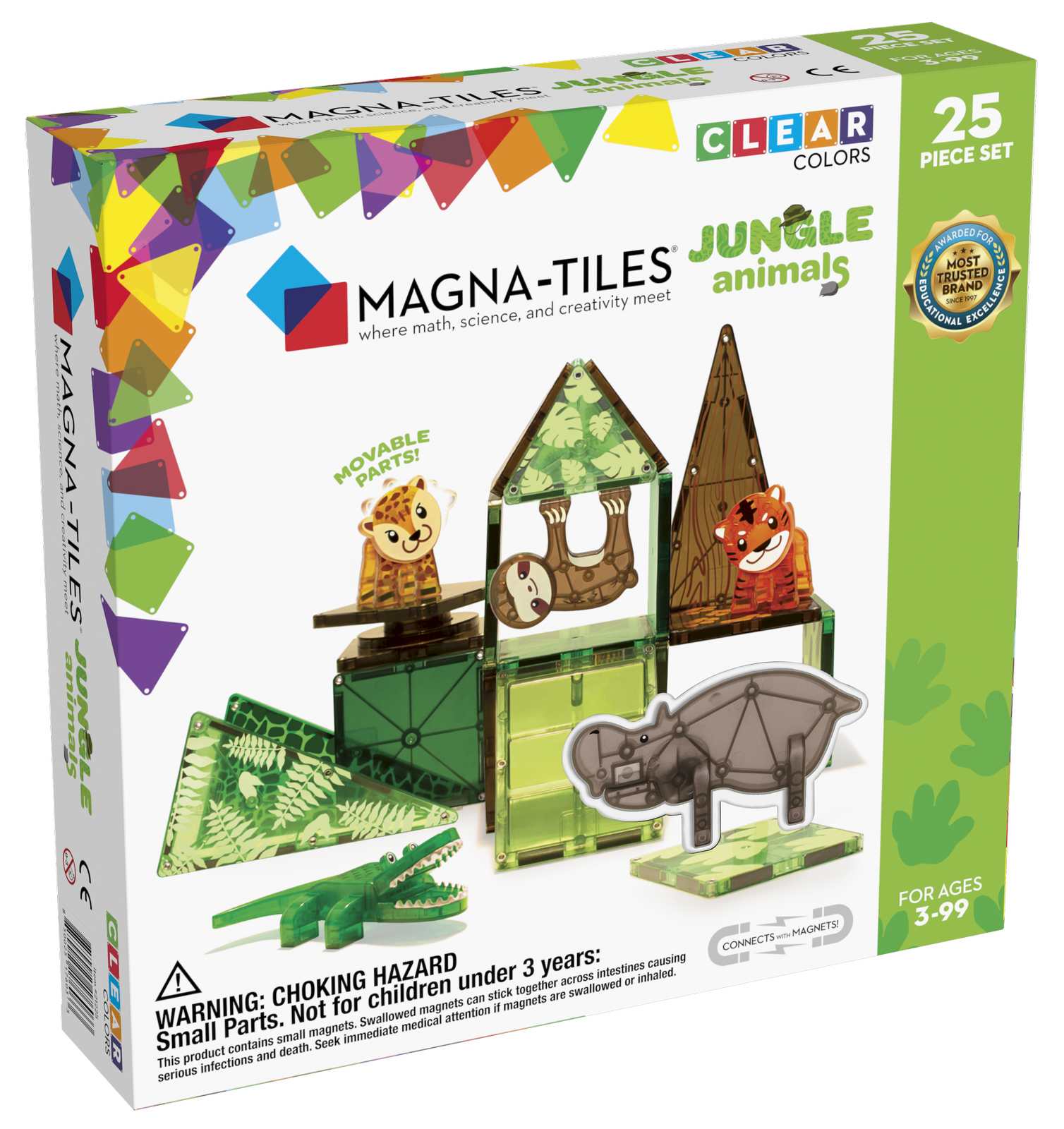 Magna-Tiles, Klocki Magnetyczne 25 el. Magna-Tiles, Klocki Magnetyczne 25 el.